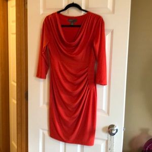 NWOT DONNA RICCO NY ruched dress
